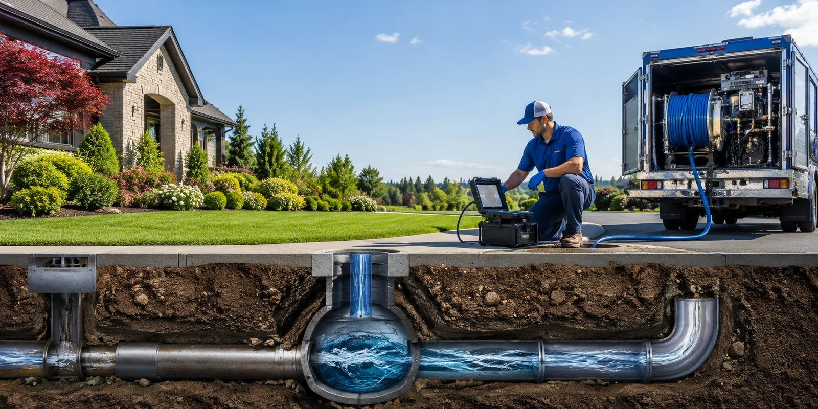 Drainage restoration information for Crosby, PA